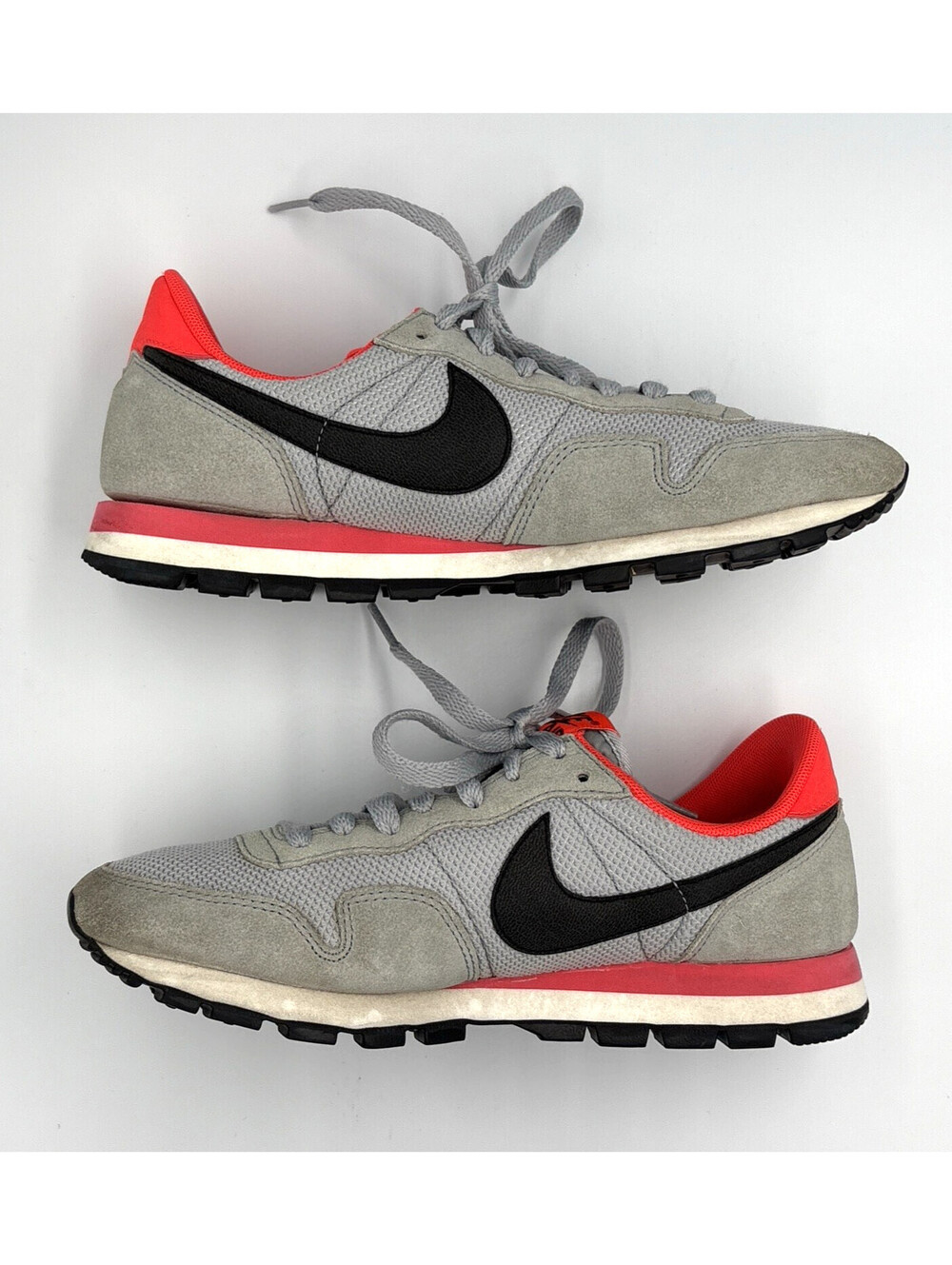 Nike Air Pegasus 83 Sneakers Women's 8 Wolf Grey Bright Crimson